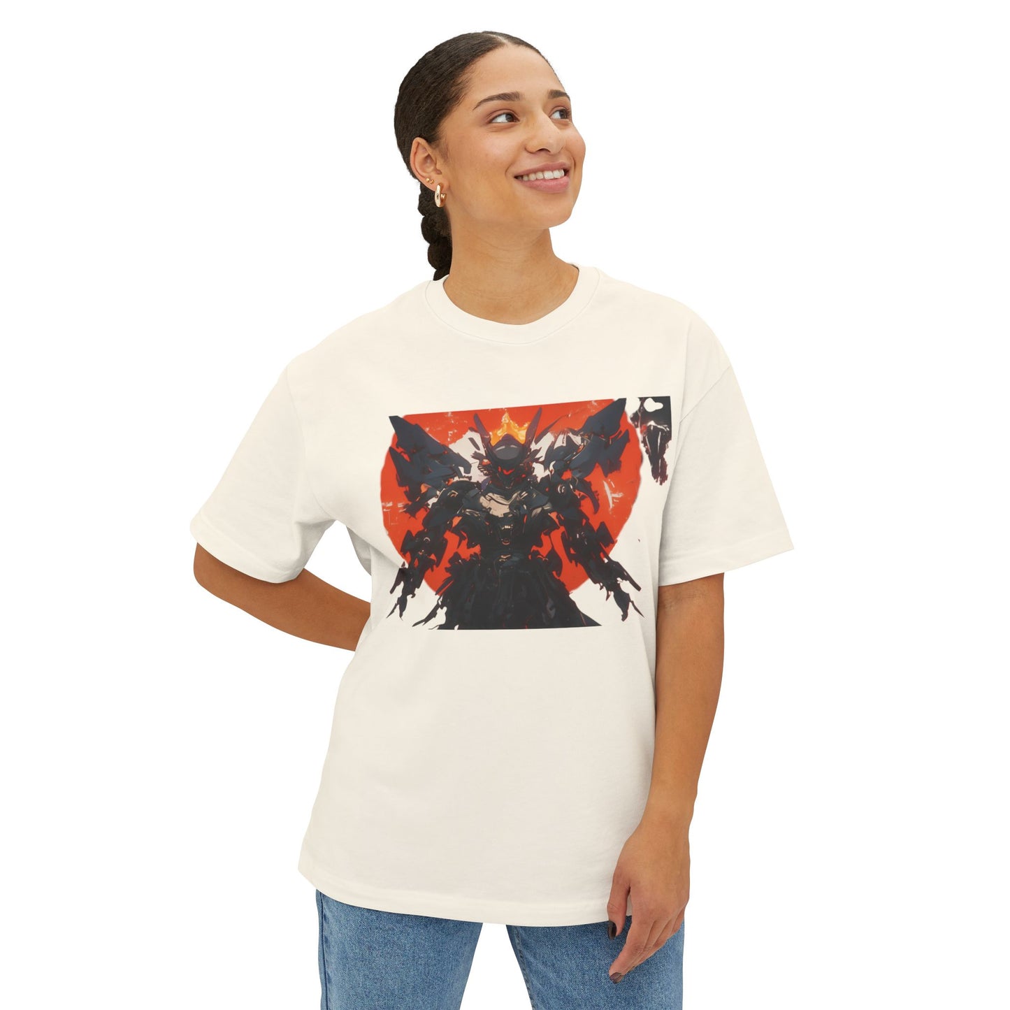 Oversized Tee - Mecha Lord Design