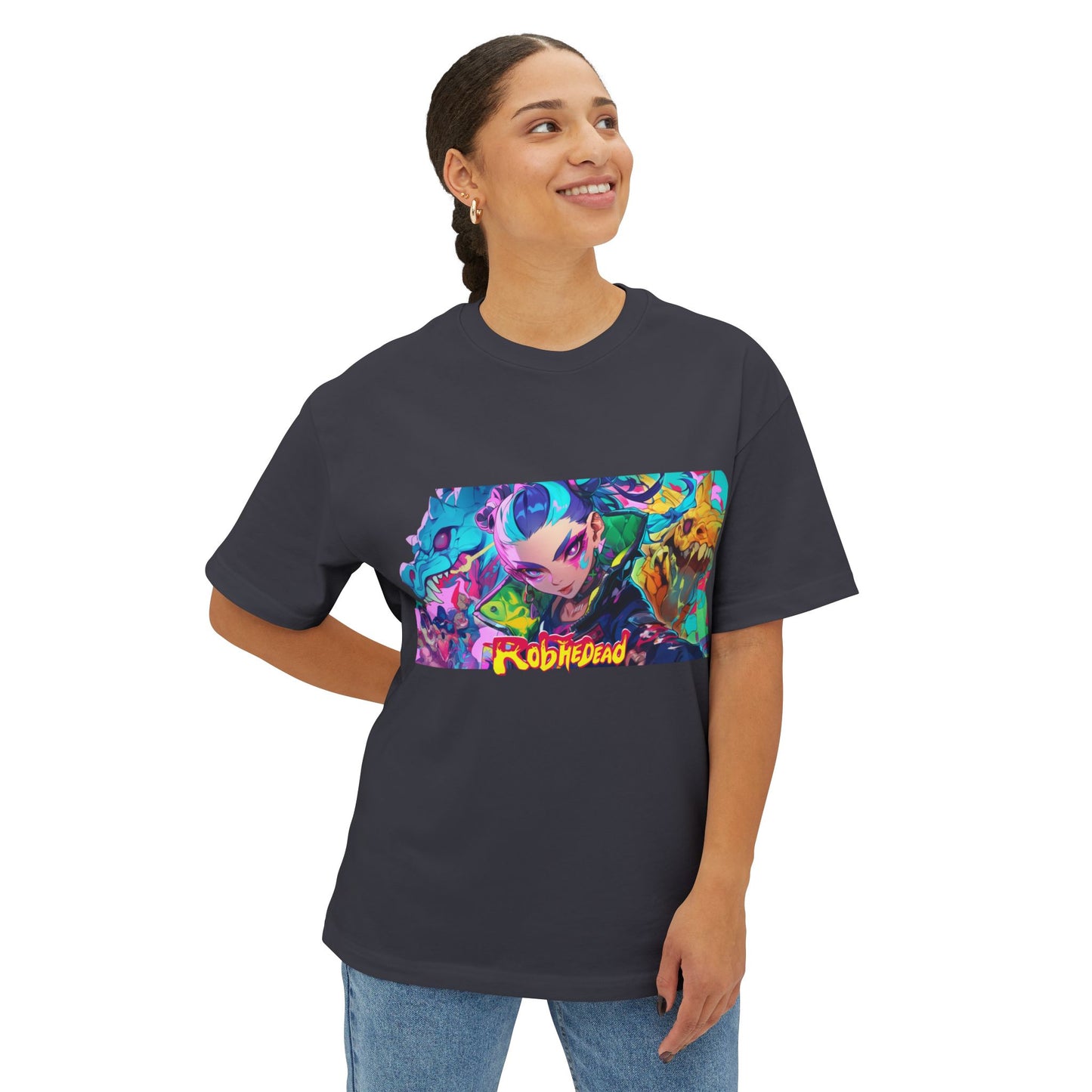 DinoRAWR Hip Hop Anime Girl T-Shirt