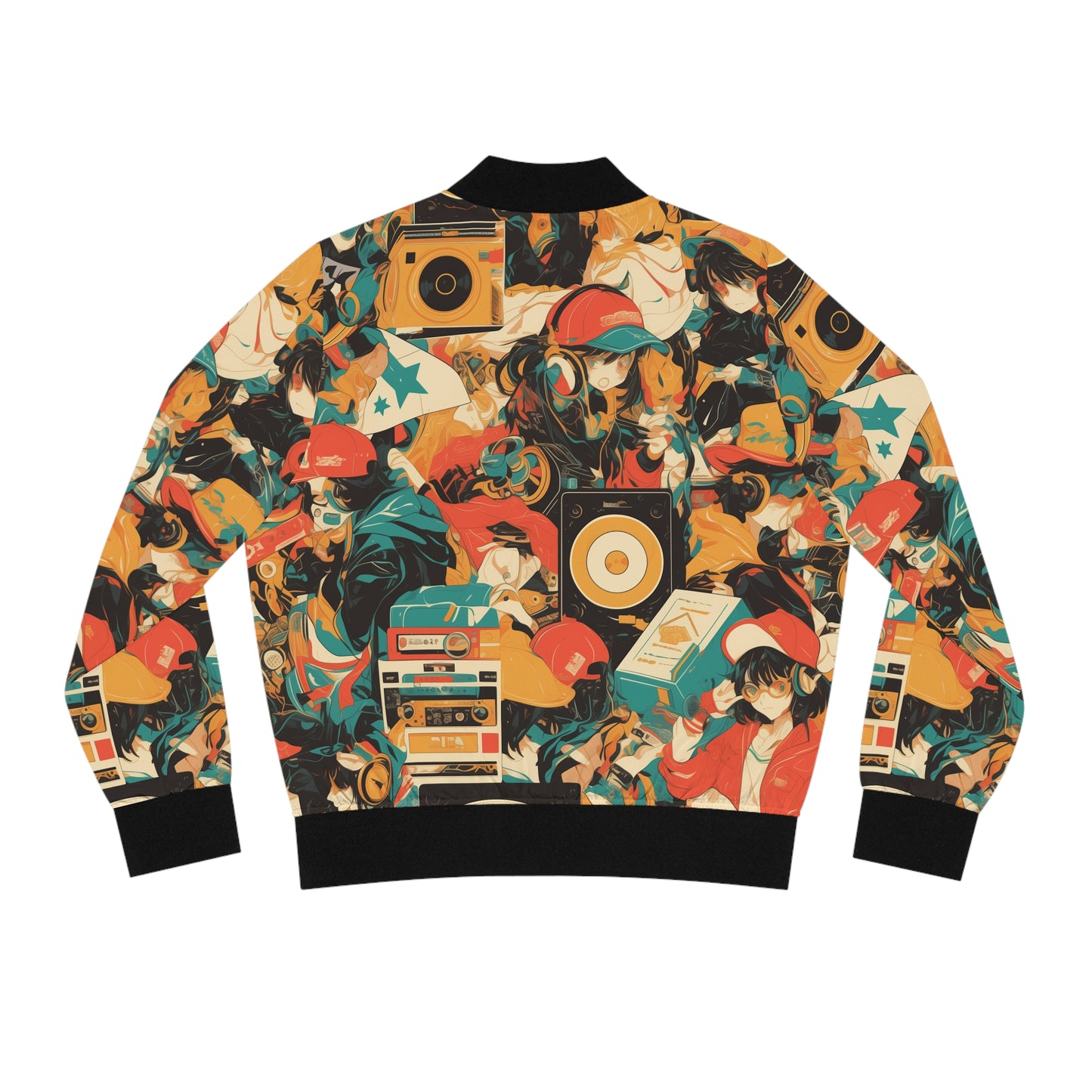 Anime Hip Hop (#1) Women's Bomber Jacket